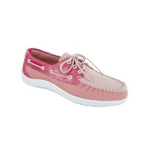 Like New SAS Catalina LTD Lace Up Boat Shoe in Bubblegum